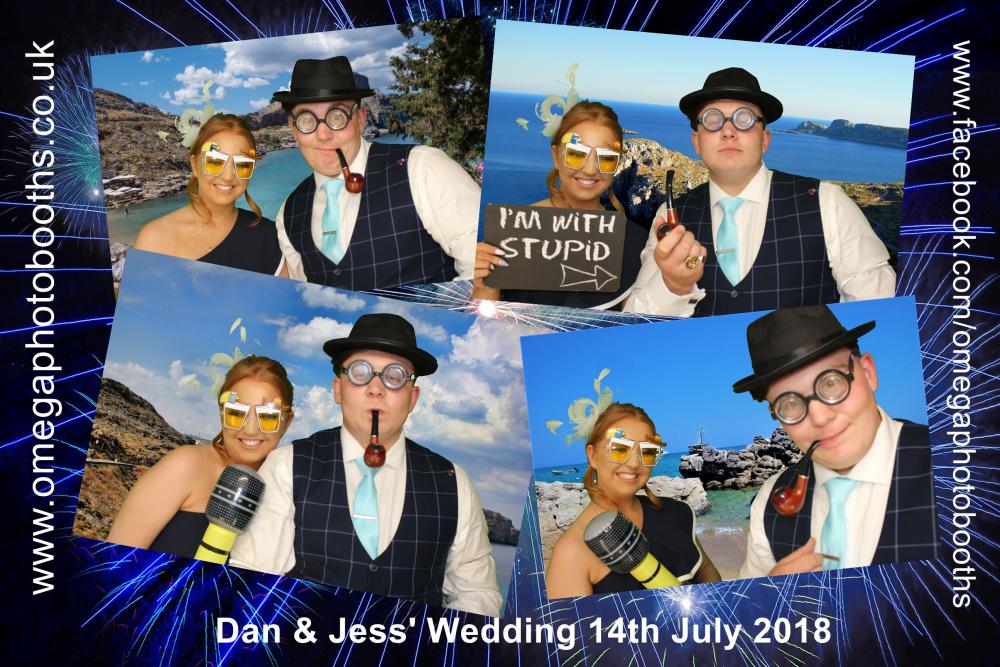 Dan & Jess' wedding | View more photos from the event at gallery.omegaphotobooths.co.uk/u/Omega-Photobooths/Dan-Jess-wedding